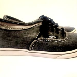 Vans Grey Denim Sneakers 👟
